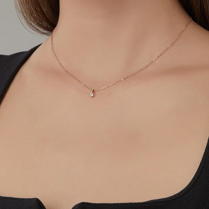 DIDIER DUBOT Miss Doo Collier Diamant 14K JDRNRXF204C