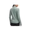 Under Armour Qualifizierer Modisch Bequem Laufen Schlanke Passform Langarm T-Shirt Damen Oberteile Limettengrün 1379349-348