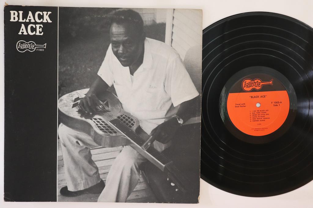 LP Record BLACK ACE  Black Ace F1003 ARHOOLIE 1975 US Blues Used