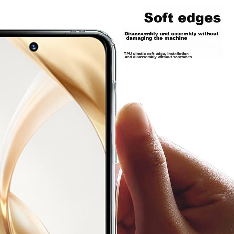 Honor 200 Phone Case, for Huawei Honor, Transparent Soft for Honor 200, Full Lens Protection, And Skin-Friendly, Reduces Fingerprints, Outer Back Case