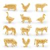Miniature Pvc Farm Animal Model Pack With Static Livestock And Poultry For Collection And Decor