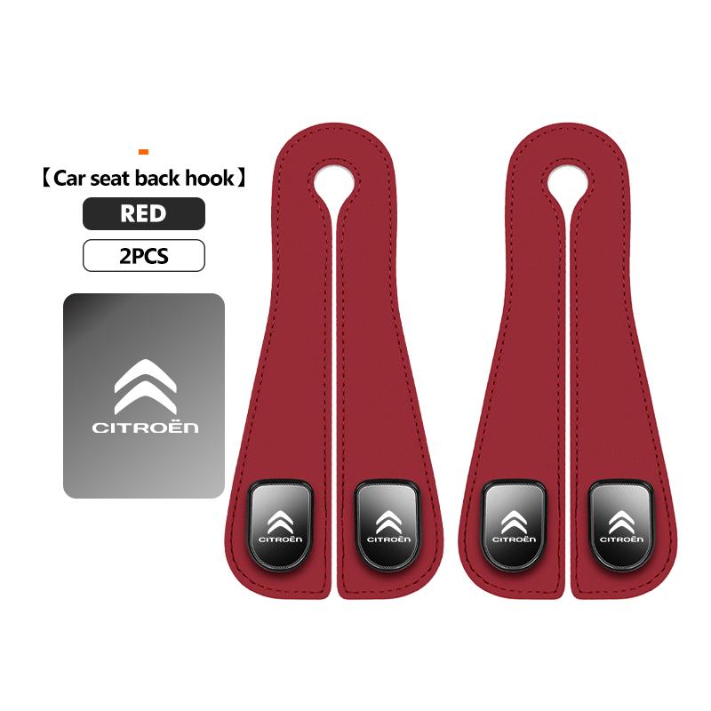 AGY1 Car Seat Back Headrest Hook Strong Load-bearing Storage Hanger For Citroen Jumper Celysee Cactus Picasso Aircross Saxo Grand