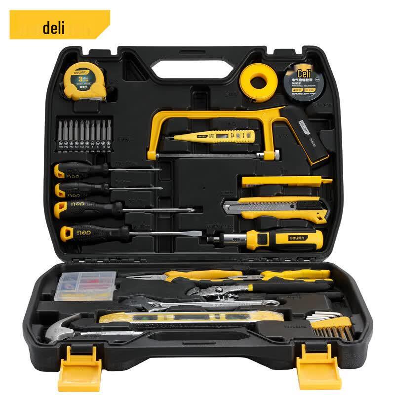 Deli 37-Piece Multi-Function Hardware Tool Kit