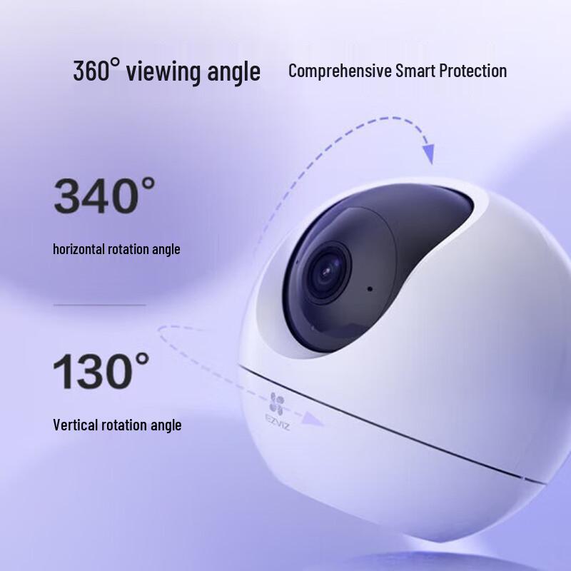 Ezviz H6 2K+ AI Starlight WiFi PTZ Security Camera (CN version)