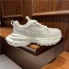 Dad Shoes Summer New Low-top Leather Surface Breathable Thick Sole Comfortable Leisure Sports Dl
