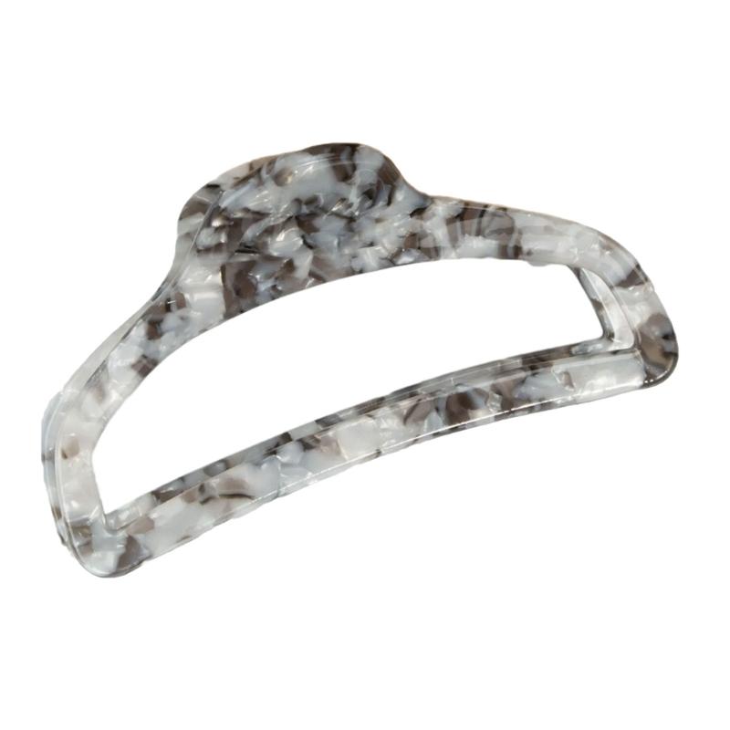 

Elegant French Style Hair Claw Clip Practical Acetate Secure Grip Hairpin For Women Multiple Colors Available