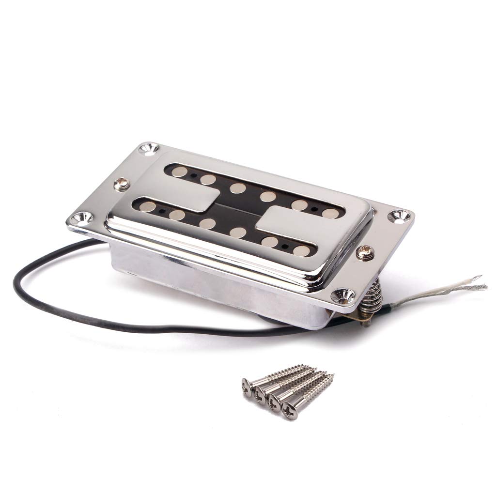 Humbucker Double Coil Guitar Pickup Neck Bridge Replacement for Les Paul Electric Guitars Set, H-Style & Pickups, LP-Style