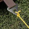 10pack Durability Wind Rope Buckles Sunshades Buckles Hook Adjustment Fixing for Secure Wind Rope Attachments