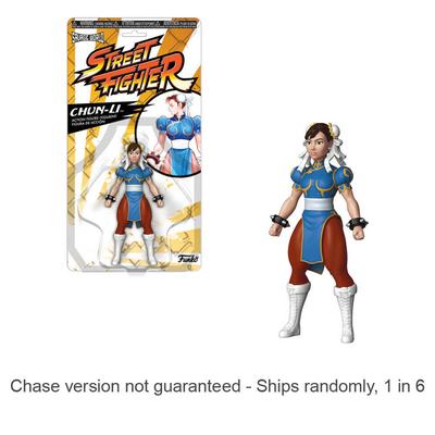Street Fighter Chun-Li Savage World Fig Chase liefert 1 zu 6
