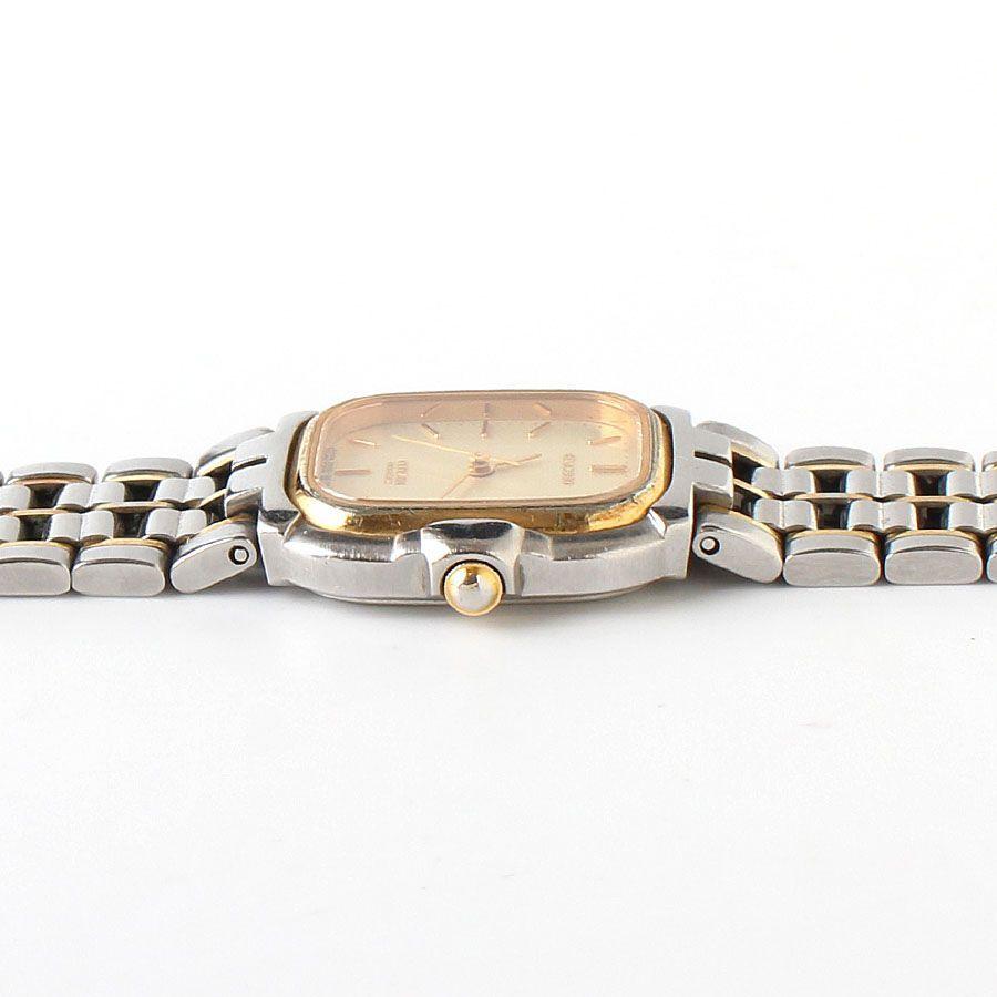 Used MOH25102 Beautiful CITIZEN EXCEED Watch 2930-294858 Working Condition Silver x Gold