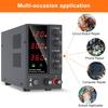 Adjustable Dc Power Supply Dual Digital LED Display Laboratory Power Supply Regulator Highly Accurate Display Source Power