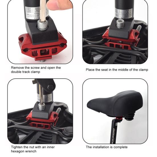 Hollow Bicycle Seat Wear-resistant Widened Thickened High Elasticity Damping Foaming Sponge High