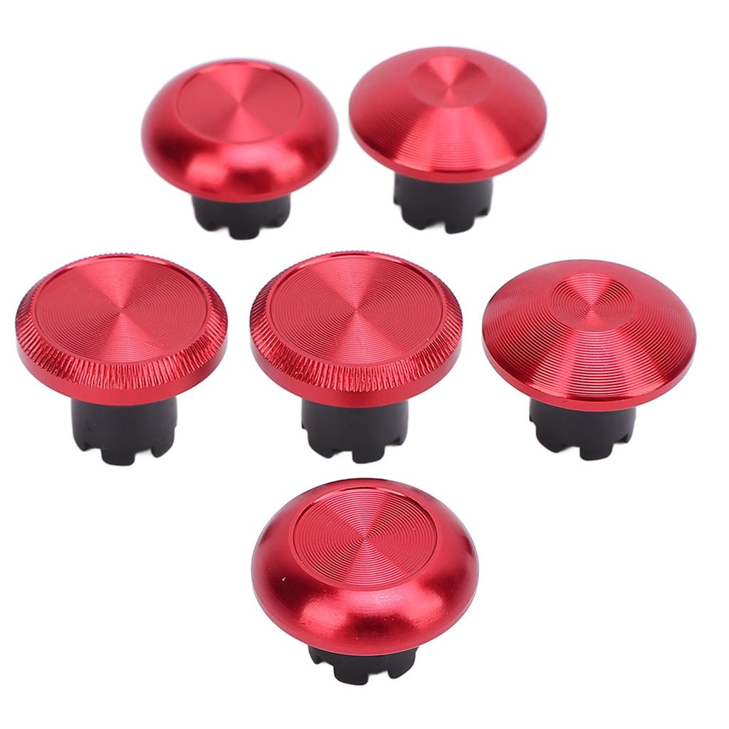 Thumbstick Caps Replacement Kit for Edge Controller Aluminum Alloy Metal Joystick Stick Grip Cap