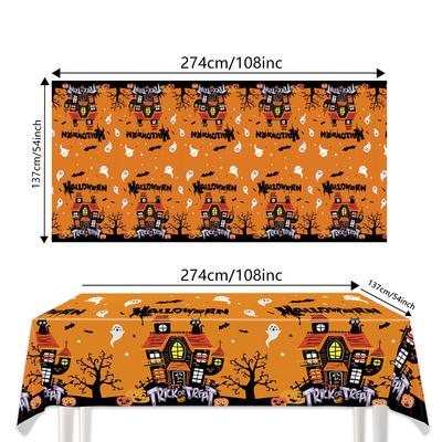 Spinnennetz Halloween-Tischdecke für grenzüberschreitende Themenpartys