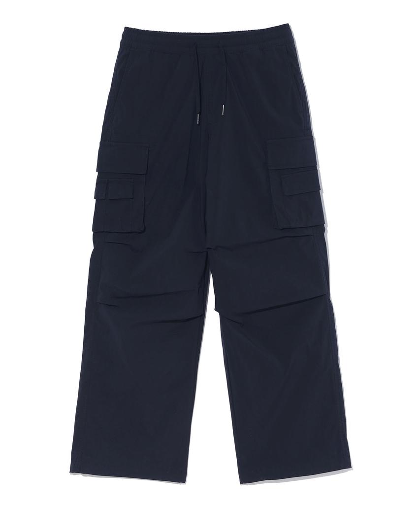 RAYFIKERS Cn Multi-Pocket Parachute Pants Mq5Pu556_Black