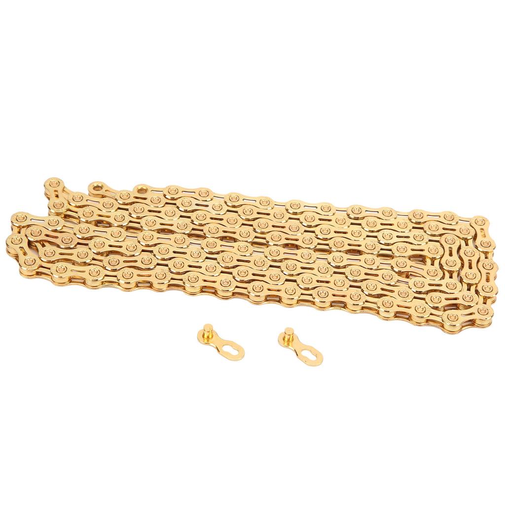 VG Sports Mountainbike 11-fach Kette 116 Glieder 12inx11128in Fahrradkette Gold