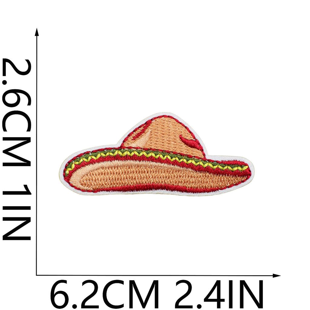 Cabin Embroidery Cloth Sticker Hawaii Travel Decoration Patch Sticker Yay Tree Pineapple Computer Embroidery Patch Flamingo