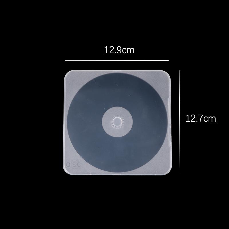 1/2/5 Stücke Transparent Kunststoff Einzelstück CD Fall Verdickt DVD Disc Box