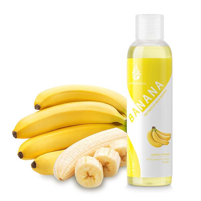 Lubrifiant pe bază de apă cu aromă de fructe Lubrifiant Gel Lubrifianți Produse Ușor de Curățat Loțiune Lubrifiantă 200ML