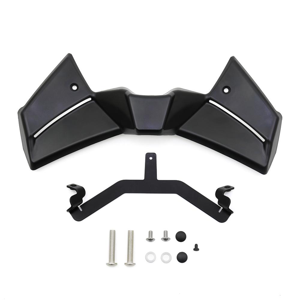 

Мотоциклетные спойлеры даунфорса, накладки на переднюю часть, аэродинамическое крыло, комплект передних спойлеров для Yamaha MT-09 MT09 SP Y-AMT 2024 2025 чёрный