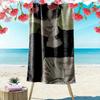 Tears On a Withered Flower Beom Tae Ha Print Beach Towel, Large Soft Quick Dry Towel for Beach Camping Swimming