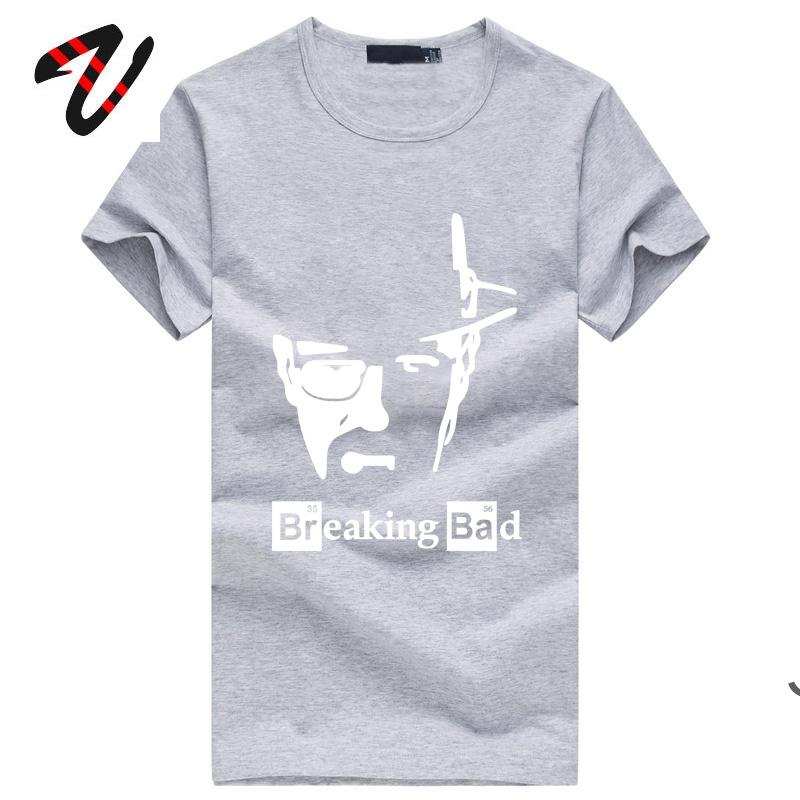 Chemical Breaking Bad Unisexs TShirts Walter White One Who Knocks Heisenberg Tshirts Homme Hipster Tees Oversized Clothing Shirt