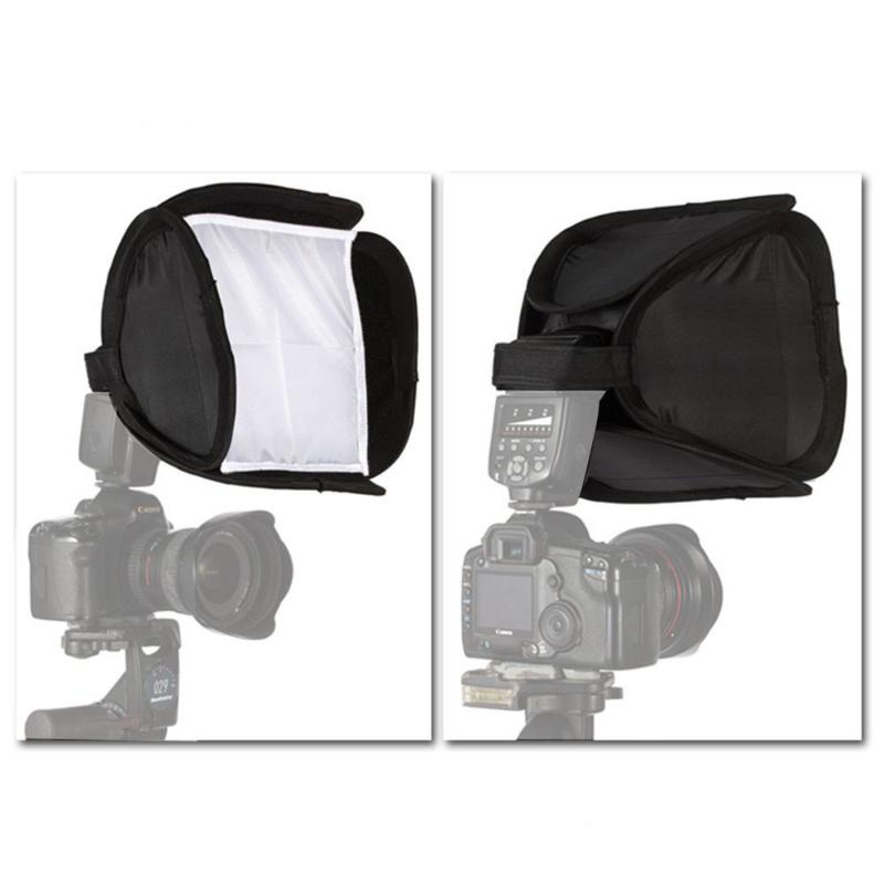 Foldable Flash Diffuser Softbox Universal Professional Photography Mini Photo Diffuser Soft Light Box For Camera