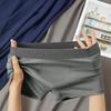 3pcs Men's Underwear Retro Men's Flat Leg Pants Mid Waist Comfortable Breathable Square Leg Pants Boxer Brief