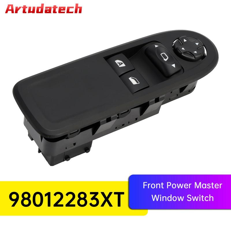 Artudatech 98012283XT Front Power Master Window Switch For C3 II (SC_) 2009-2016 Car Accessories