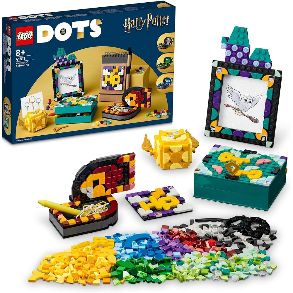 LEGO Dots Hogwarts Designer Kit 41811 Fantasy Craft Toy for Boys and Girls Ages 8 and Up