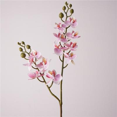 12 Köpfe Künstliche Phalaenopsis Blume Schmetterlingsorchidee Einzelner Ast Simulation Schmetterlingsorchidee Blumenarrangement DIY