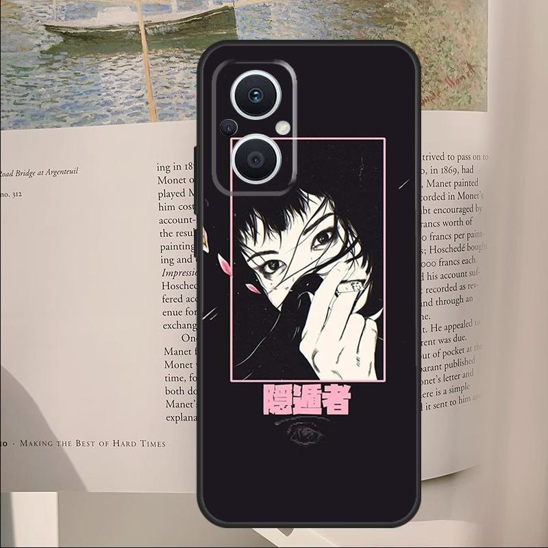 Sad Japanese Anime Aesthetic Cover For OPPO Reno 14 13 11 10 Pro 12F 11F 13F 14F 7 8 Lite OPPO Find X6 X5 X8 X9 Pro Case