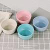 Solid Color Wheat Straw Bowl Fruit Vegetable Dessert Rice Bowl Lightweight Food Bowls Household Kitchen Dining Tableware
