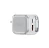 GaN Multi-Port Charger with Retractable Cable, Compatible with Apple 16