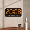 Desktop Clock With LED Numbers And Dual Alarm For Office 7. Display Time