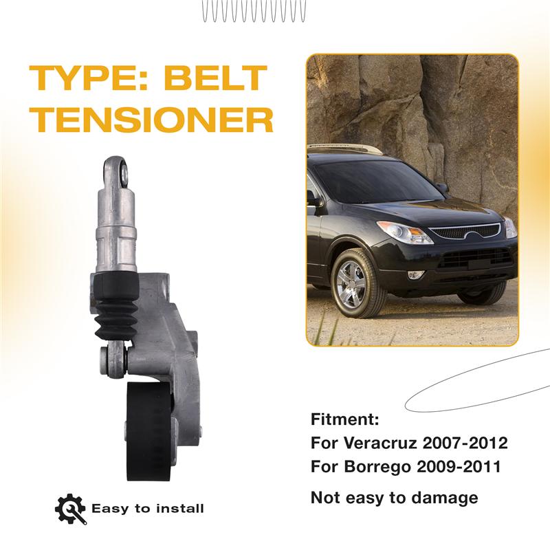 Belt Tensioner Car Generator 252813A100 252813A000 For Hyundai Veracruz Kia Borrego 2007 To 2012
