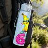 1PC Color Number 67 Skate Figure Layout 750ml Color Plastic Water Bottle Leakproof Flip Straw Lid For Sports Office Home Use