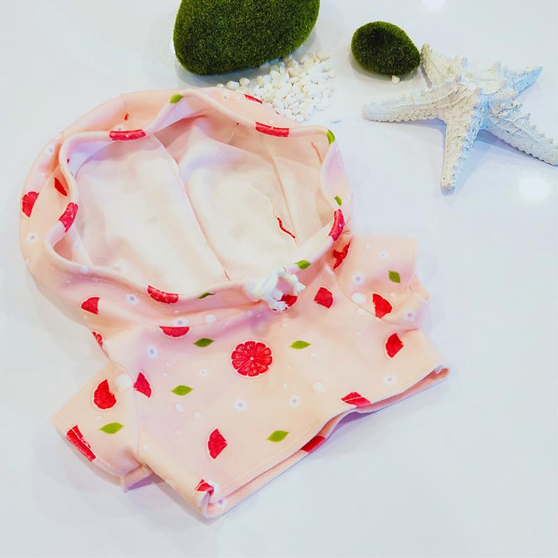 

1 комплект одежды для 30 см мягкие куклы LaLafanfan Cafe Duck Dog плюшевая игрушка комбинезон с капюшоном из мультфильма аксессуары для детей подарок для девочек fit 30cm duck