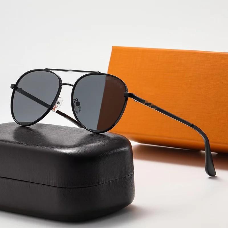 Double Beam Sunglasses Fashionable Unisex Metal Large Frame Toad Glasses Retro Personalized Glasses