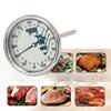 2 Stück Bimetall Grillthermometer Mit 2-Zoll-Anzeige Für Genaue Temperaturüberwachung Von 90°F Bis 998°F Edelstahl