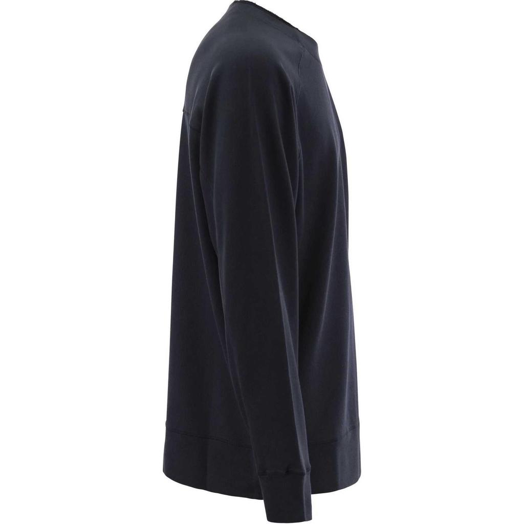 STONE ISLAND Solid Color Loose Fit Crew Neck Pullover Long Sleeve Sweatshirt Men Sweatshirt 8015654F3-V0020