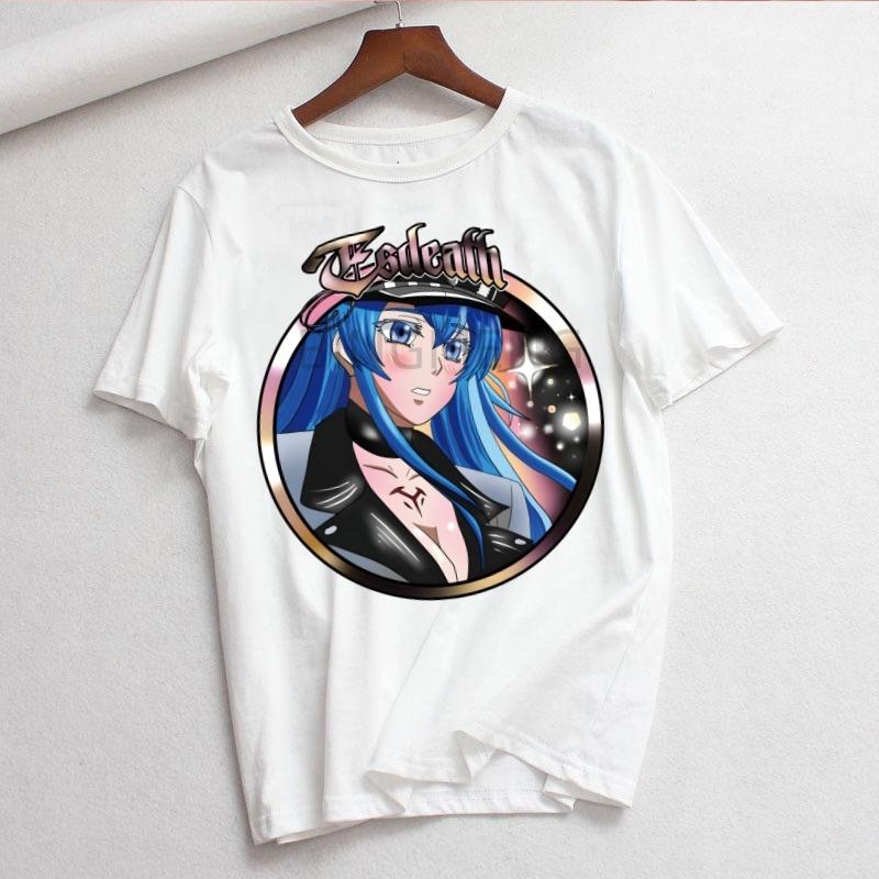 Esdeath Fashion Summer Tops T Shirt Women Tshirt New Tshirt Graphic Tee Cute Women Tshirt Female