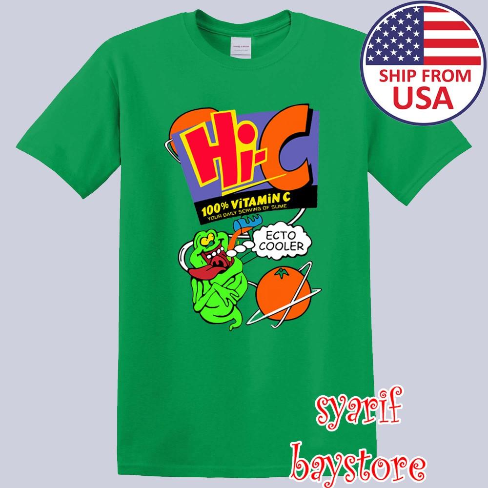 Hi C Ecto Cooler Ghost Drink Men#039;s Green Size S to 5XL Unisex T-Shirt M