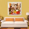 Huacan Full Round Drill 5D DIY Diamond Painting "Cat Food" 3D Embroidery Cross Stitch Animal 5D Home Decor Gift