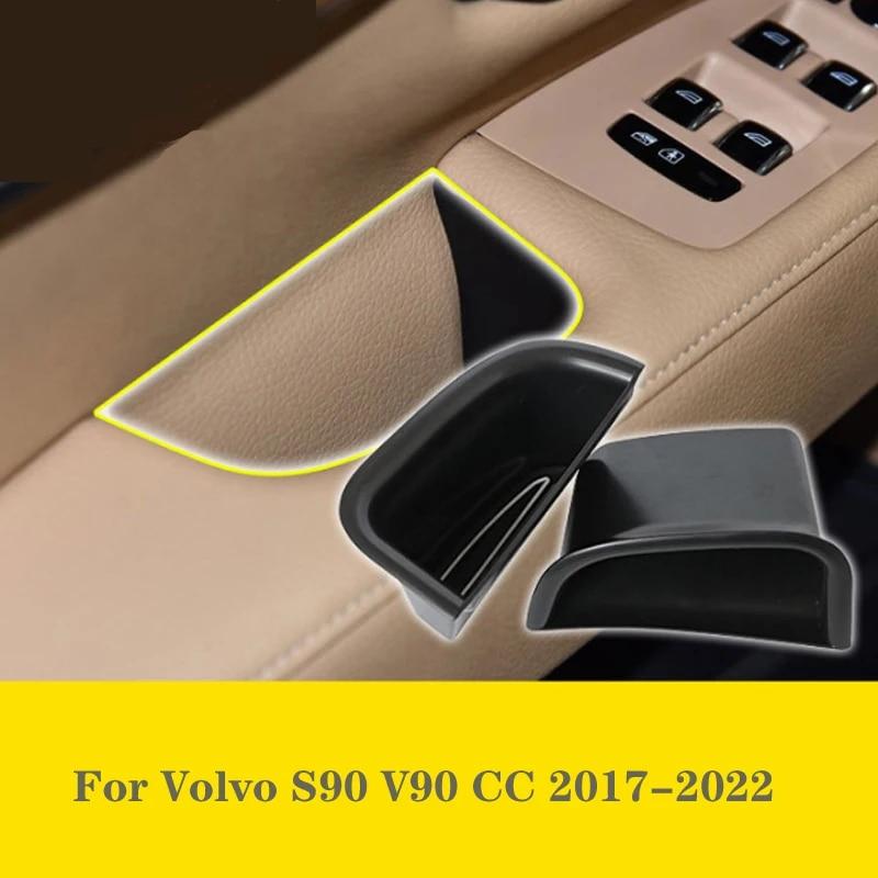 Moje dobré auto Pro Volvo S90 V90 CC 2017 2018 Auto Přední dveře Boční madlo Úložná schránka Organizér Zásuvka Příslušenství