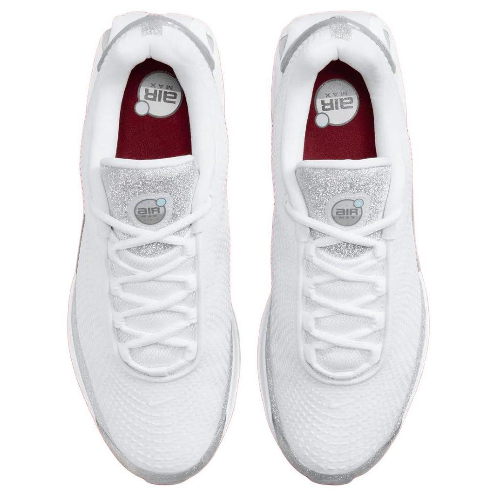 Nike Air Max DN Silver Glitter Women Sneakers White Team-Red HQ3457-161