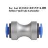 Precisions Teflons Feed Tube Connectors Material Pipe Expansion Por for 3D Printers P1P P1S X1 X1C X1E PTFE FDM