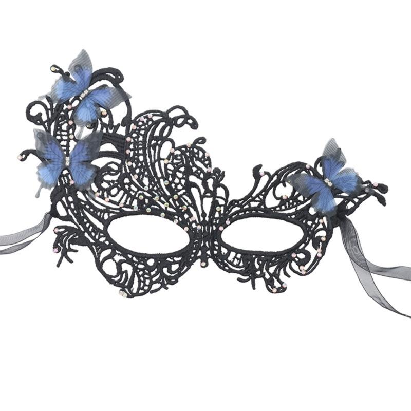 

Half Face Lace Mask Masquerades Mask Eye Mask With Gradient Design Perfect For Halloweens And Cosplays