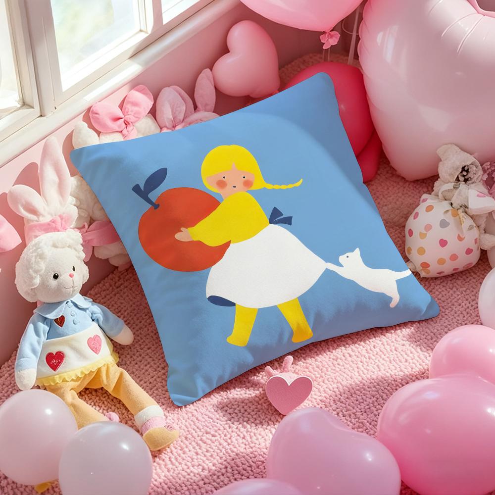 Aoyama Kazuyo ART Cushion Cover Pattern Printed Pillowcase for Living Room Sofa Cushion Cover & Bedroom Decor