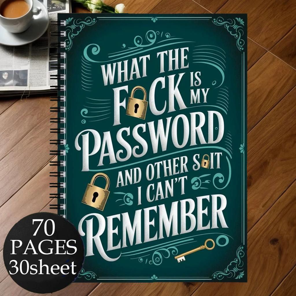 Interesting spiral cipher notebook